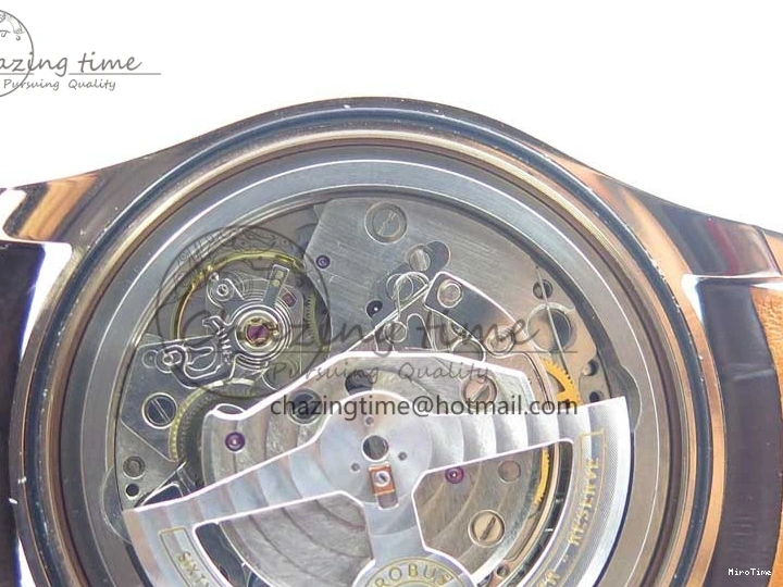 MIROTIME 0101 Portugieser Chrono  42 IW390406 RG ZF 1:1 Best Edition Blue Dial on Brown Leather Strap A Durable 7129